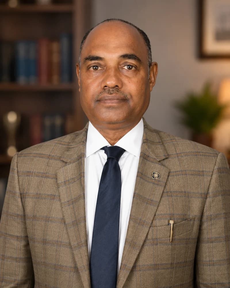 Portrait of Mr. K. N. Singh, Senior Academic Mentor